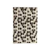 Wzorzysty, ręcznie robiony prostokątny dywan z wełny i bawełny Kuatro DIAMONDS DR 218