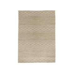 Wzorzysty, ręcznie robiony prostokątny dywan z wełny i bawełny Kuatro FIELD