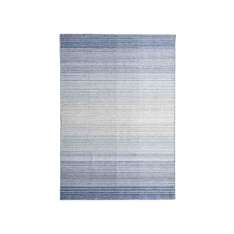 Ręcznie wykonany prostokątny dywanik z poliestru i bawełny Kuatro HORIZON