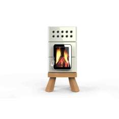 Piec ceramiczny opalany drewnem La Castellamonte MINIStack