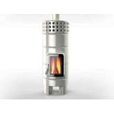 Piec ceramiczny opalany drewnem La Castellamonte ROUNDStack 2°SIZE