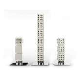Grzejnik dekoracyjny ceramiczny modułowy La Castellamonte THERMOStack TOWER