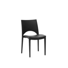 Krzesło z polipropylenu z możliwością układania w stosy La Seggiola NATURAL