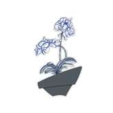 Element dekoracyjny z płyty MDF LAS SI-180-A