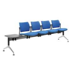 Wolnostojące siedzenia z belką z tkaniny LD Seating Dream 140-4T-N1