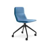 Krzesło biurowe na kozłach z tkaniny na kółkach LD Seating Flexi CH L - F95