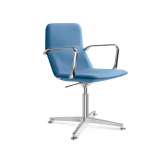 Krzesło biurowe z regulacją wysokości i podłokietnikami LD Seating Flexi CHL-BR-F60