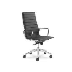 Fotel biurowy skórzany tapicerowany LD Seating Fly 710