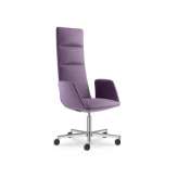 Obrotowe krzesło z tkaniny z pięcioramienną podstawą LD Seating Harmony Modern 892-FR F37