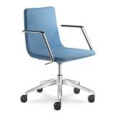 Krzesło biurowe z tkaniny tapicerowanej LD Seating Harmony Pure 855-RA F80-N6 + BR-820