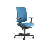 Krzesło biurowe z tkaniny z regulacją wysokości i podstawą 5-Spoke LD Seating Leaf 500 SYS