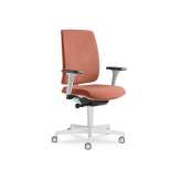 Obrotowy fotel biurowy z tkaniny z podłokietnikami LD Seating Leaf 501 SYA