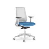 Ergonomiczny fotel biurowy z siatki z podstawą 5-Spoke z podłokietnikami LD Seating Look 271-AT