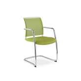 Krzesło biurowe z tkaniny tapicerowanej z podłokietnikami LD Seating Look 273-Z-N4