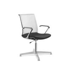 Krzesło biurowe z tkaniny tapicerowanej LD Seating Lyra Net 203 F34-N6