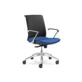 Krzesło biurowe z tkaniny tapicerowanej LD Seating Lyra Net 204 F80-N6