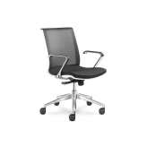 Krzesło biurowe z tkaniny tapicerowanej LD Seating Lyra Net 213 F80-N6