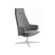 Tkaninowe krzesło z podłokietnikami LD Seating MELODY XL-BR-F27