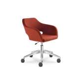 Krzesło biurowe z tkaniny tapicerowanej LD Seating Polo + PO F80-N6