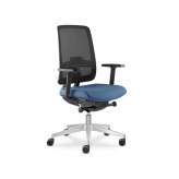 Krzesło biurowe z podstawą 5-Spoke na kółkach LD Seating Swing 510