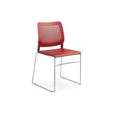 Krzesło treningowe z tworzywa sztucznego z możliwością układania w stosy LD Seating Time 160-Q-N4