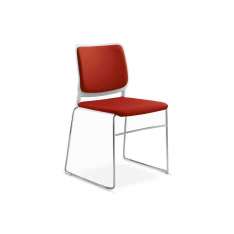 Krzesło treningowe z tkaniny z możliwością układania w stosy LD Seating Time 162-Q-N4