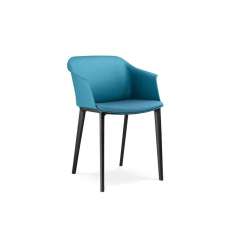Krzesło treningowe z tworzywa sztucznego LD Seating Wave 030-BL