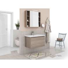 Szafka wisząca z szufladami Legnobagno SOFT 04