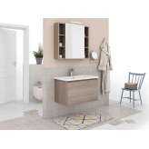 Szafka wisząca z szufladami Legnobagno SOFT 04