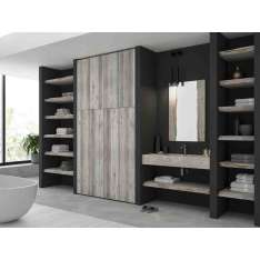 Pojedyncza szafka wisząca z lustrem Legnobagno Life 16