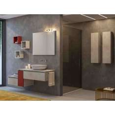Szafka wisząca z szufladami Legnobagno MODULAR 15