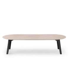 Owalny ceramiczny stolik kawowy Leolux Lx LXT07