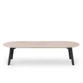 Owalny ceramiczny stolik kawowy Leolux Lx LXT07