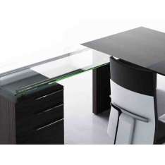 Biurko w kształcie litery L z szafką do przechowywania Levira International Oxo+