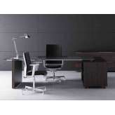 Prostokątne biurko gabinetowe z szafką do przechowywania Levira International Oxo+