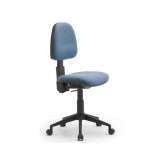 Obrotowy fotel biurowy z tkaniny z podstawą 5-Spoke Leyform Comfort Jolly