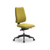 Ergonomiczne krzesło biurowe z tkaniny na kółkach Leyform DD4