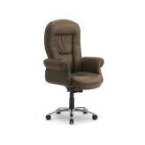 Skórzany fotel z podłokietnikami Leyform Doge Lux