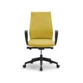 Obrotowy skórzany fotel biurowy z podłokietnikami Leyform Energy