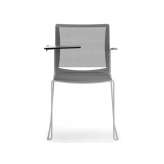 Krzesło treningowe na podstawie stalowej, siatkowej i polipropylenowej Leyform iLike RE