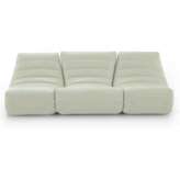 3-osobowa modułowa sofa ogrodowa z tkaniny Ligne Roset Saparella