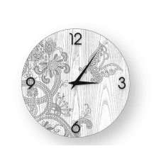 Drewniany zegar ścienny Lignis FANTASY COLD