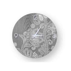 Drewniany zegar ścienny Lignis ODALISQUE COLD