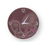 Drewniany zegar ścienny Lignis ROSE COLORS