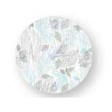 Drewniany zegar ścienny Lignis LEAVES COLORS