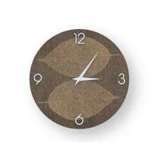 Drewniany zegar ścienny Lignis SKELETON WARM