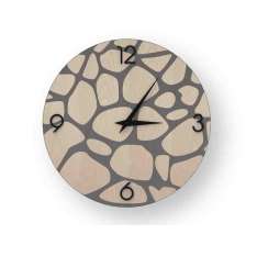 Drewniany zegar ścienny Lignis STONES COLD