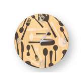 Drewniany zegar ścienny Lignis KITCHENTOOLS WARM