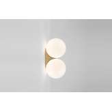 Michael Anastassiades Brass Architectural Collection Double Sconce 150 Lampa kinkiet