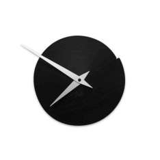 Drewniany zegar ścienny Lignis VULCANELLO BLACK ASH